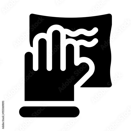 cloth glyph icon