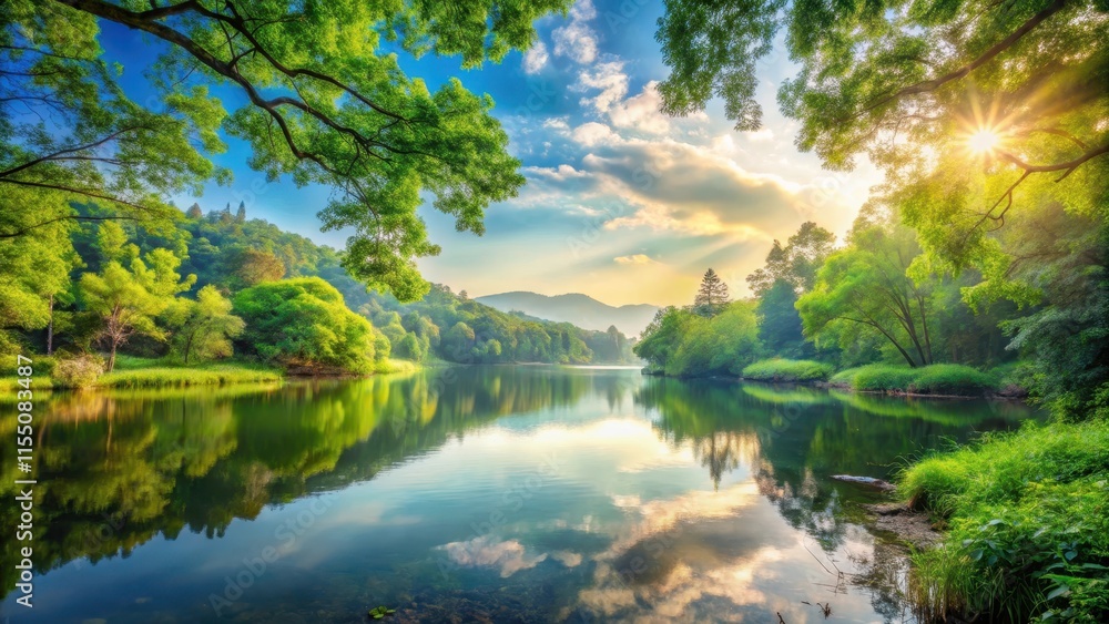 Obraz premium Gentle Healing Words of Nature, soothing, nature, soothing,nature, wellness, tranquility, natural, organic