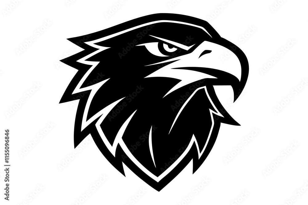 Obraz premium eagle head mascot