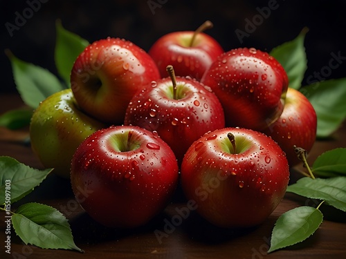 Gourmet apple desserts: Made with fresh, organic fruit for a tasty and nutritious food experience photo