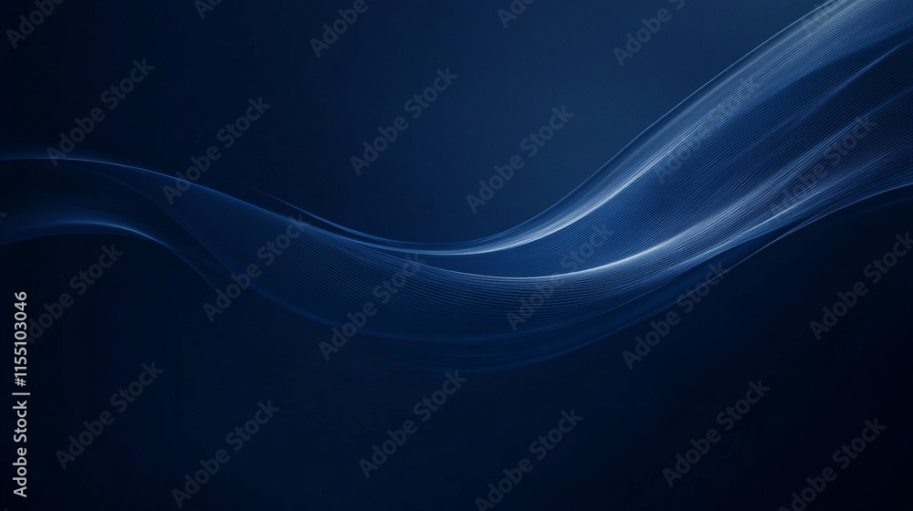 Circle lines abstract vector background. Minimal geometric circular dark blue pattern. Technology design concept. Blue abstract wave background with copy space. Circle lines abstract vector background. Minimal geometric circular dark blue pattern. Technology design concept. Blue abstract wave background with copy space.