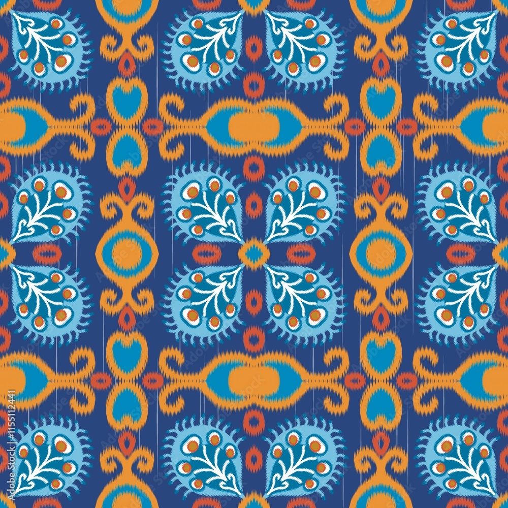 Geometric Ethnic Oriental Ikat Seamless Pattern Traditional Design for Background, Carpet, Wallpaper, Clothing, Wrapping, Batik, Fabric, Kebaya, Ceramic, JPEG Illustration. Embroidery Style. Geometric Ethnic Oriental Ikat Seamless Pattern Traditional Design for Background, Carpet, Wallpaper, Clothing, Wrapping, Batik, Fabric, Kebaya, Ceramic, JPEG Illustration. Embroidery Style.