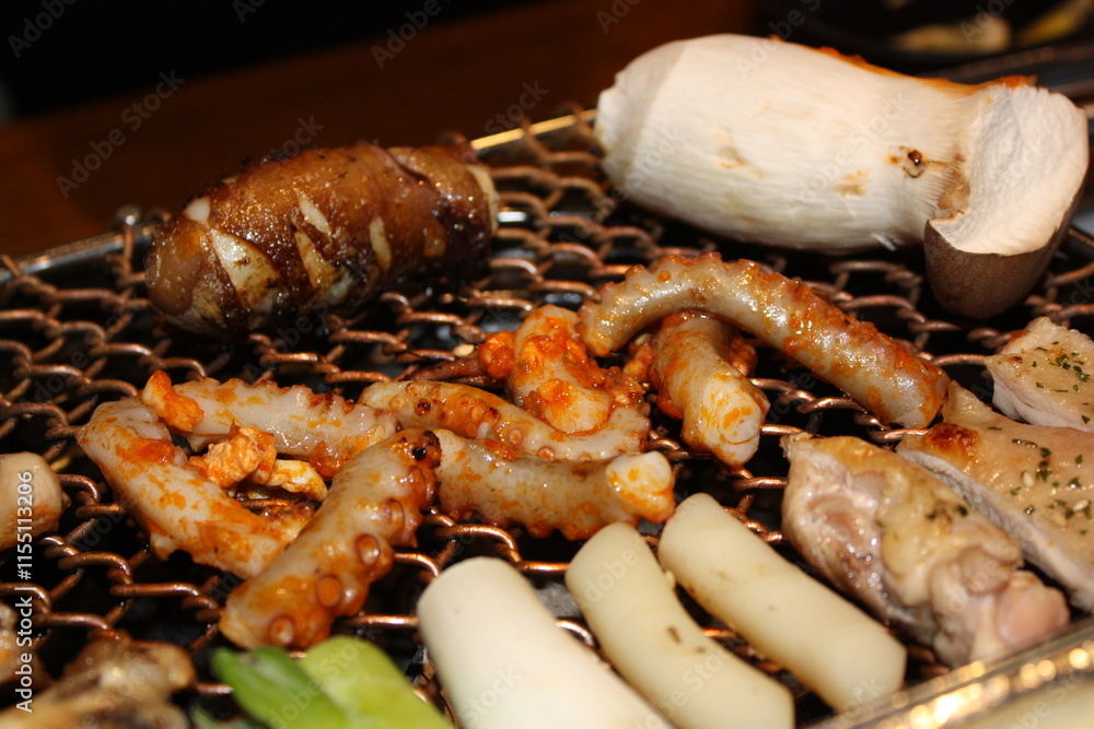 korean bbq
Octopus korean bbq
Octopus