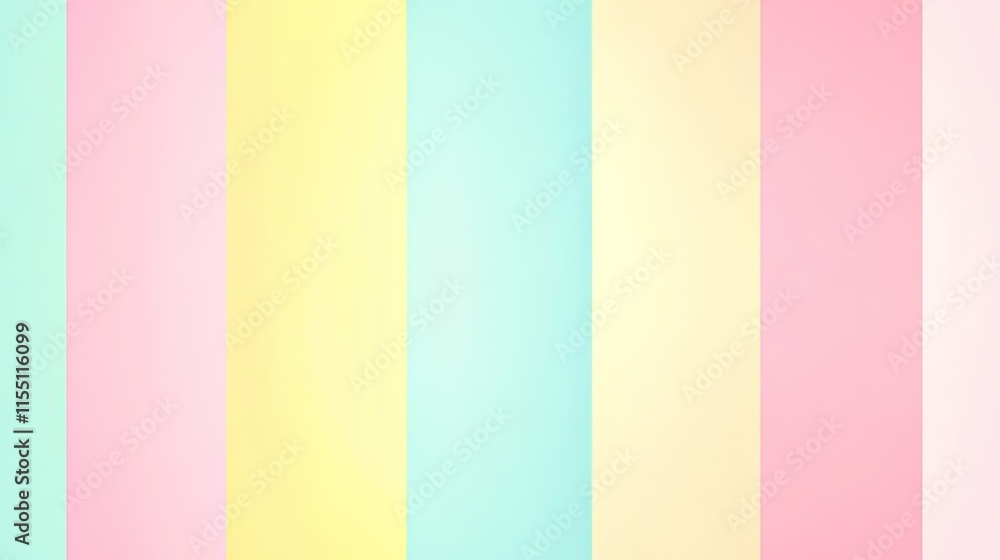 Pastel Vertical Stripes Background Design Pastel Vertical Stripes Background Design