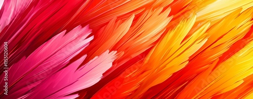 Wallpaper Mural Vibrant Orange and Deep Red Background Design Torontodigital.ca