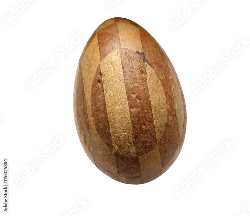 Oeuf de bois pour le raccommodage photo