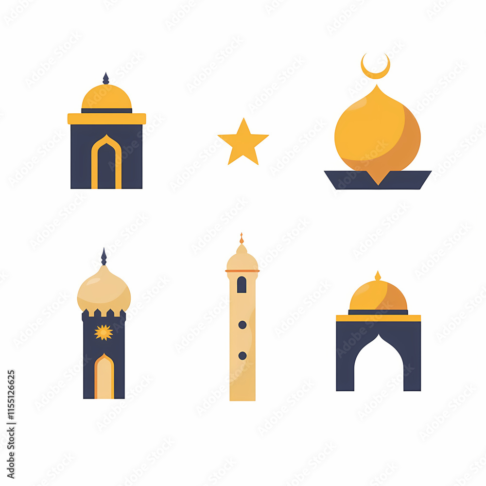 sheet icon the spiritual atmosphere of ramadan the happiness Generative ai sheet icon the spiritual atmosphere of ramadan the happiness Generative ai