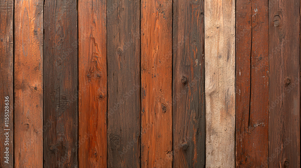 Naklejka premium Wooden planks