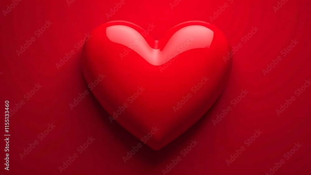 red heart on a red background. Heart, love, romance or red heart for Valentine's Day. Postcard red heart on a red background. Heart, love, romance or red heart for Valentine's Day. Postcard