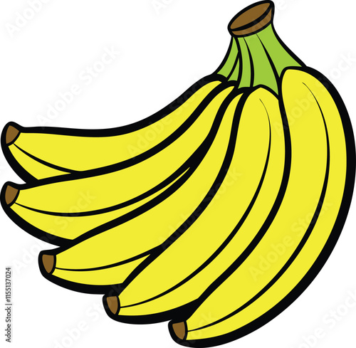 illustration of bananas