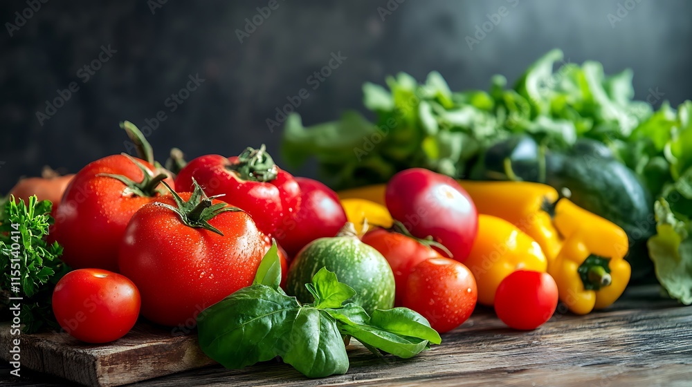 Fresh colorful vegetables. Concept of healthy eating and nutrition. Fresh colorful vegetables. Concept of healthy eating and nutrition.