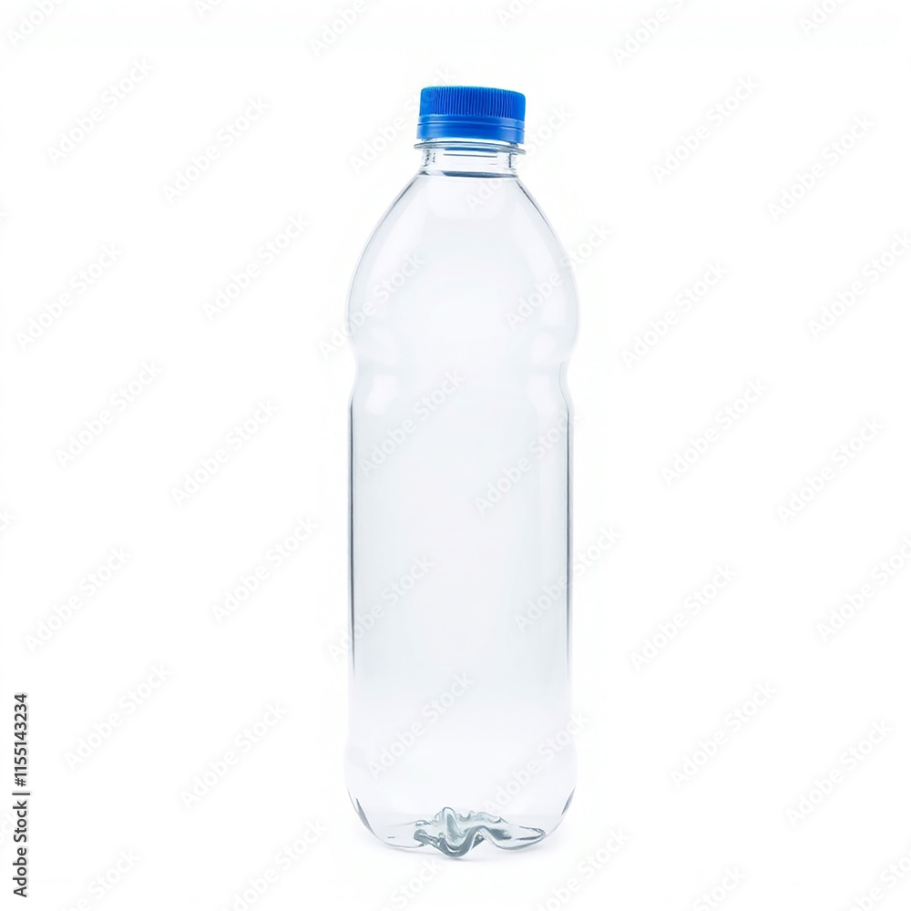 Empty plastic water bottle. Concept of hydration, refreshment, and healthy lifestyle. Empty plastic water bottle. Concept of hydration, refreshment, and healthy lifestyle.