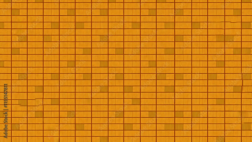 Premium Golden Grid Pattern Wall Background. Premium Golden Grid Pattern Wall Background.