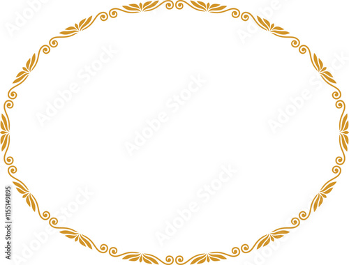 Wallpaper Mural Ornamental vintage borders and frames decorative background. Torontodigital.ca