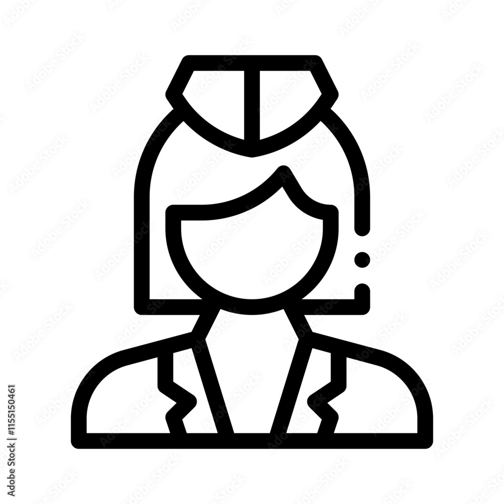 airplane line icon airplane line icon