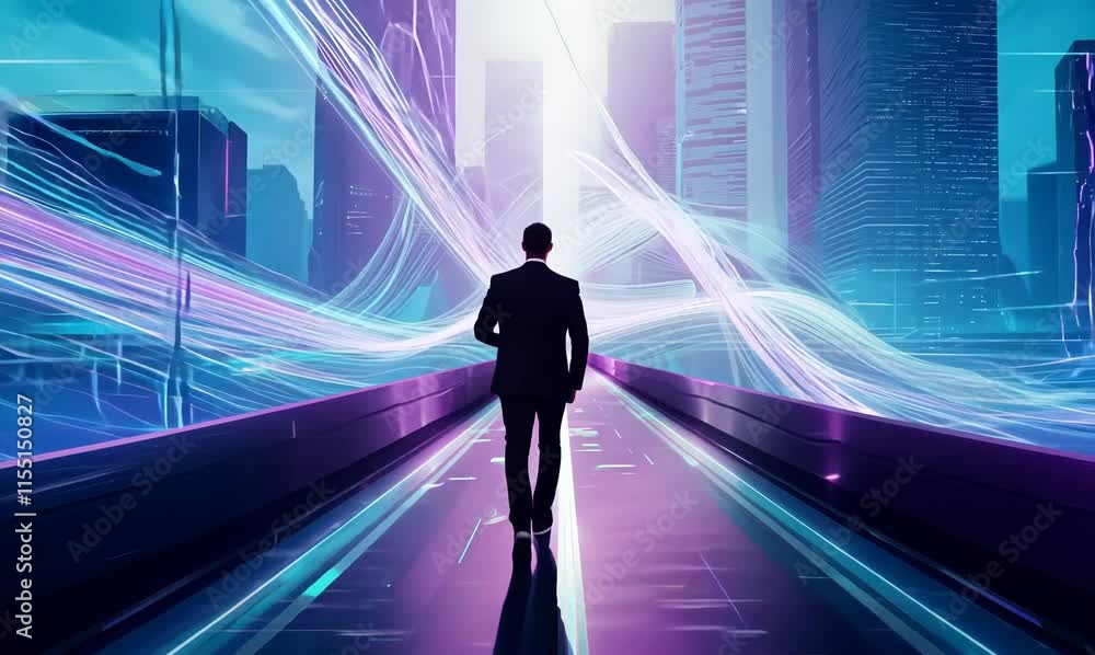 abstract motion: the journey of a sole concept man in cyberspace abstract motion: the journey of a sole concept man in cyberspace