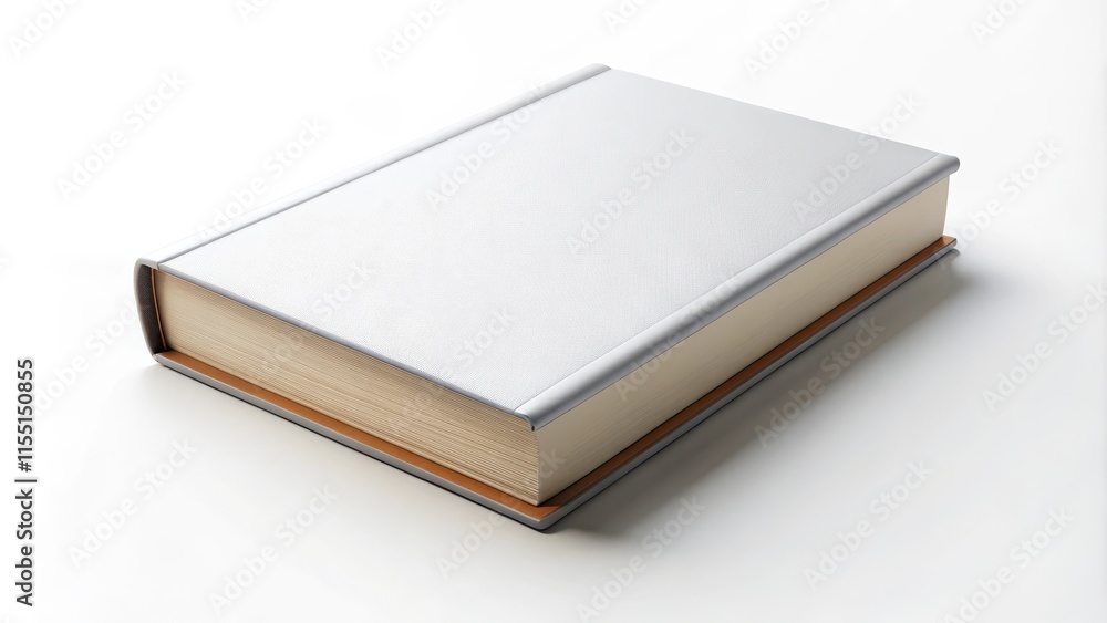 Realistic book template render isolated on white background, book, template, render, isolated, white background, blank, mockup, cover Realistic book template render isolated on white background, book, template, render, isolated, white background, blank, mockup, cover