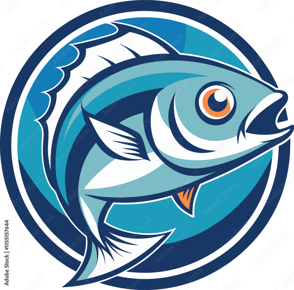 Ocean Elegance Fish Logo for Modern Brands Ocean Elegance Fish Logo for Modern Brands