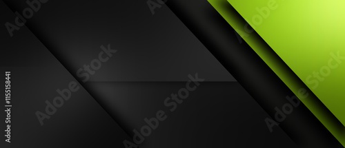 abstract green and black are light pattern