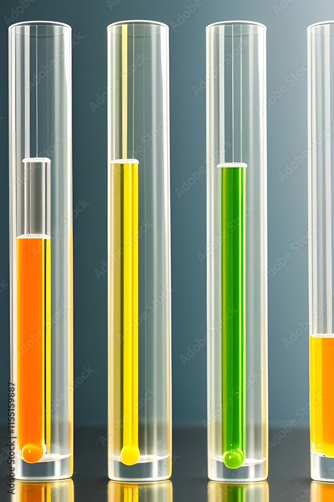 Fototapeta premium ia generated. laboratory. test tubes and laboratory beakers. drug manufacturing process