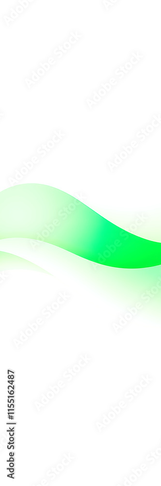 Abstract Teal Wave Design for Modern Background.