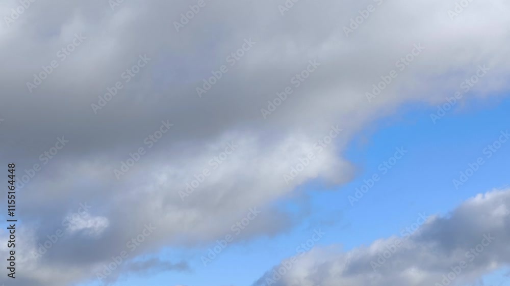 Landscape recorded at sunrise with circulating cumulus clouds Landscape recorded at sunrise with circulating cumulus clouds