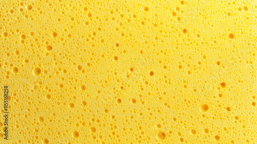 Wallpaper Mural top view on yellow kitchen sponge surface, texture background Torontodigital.ca