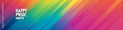 Free Download Colorful rainbow gradient background celebrating Pride Day. - GFXLoad