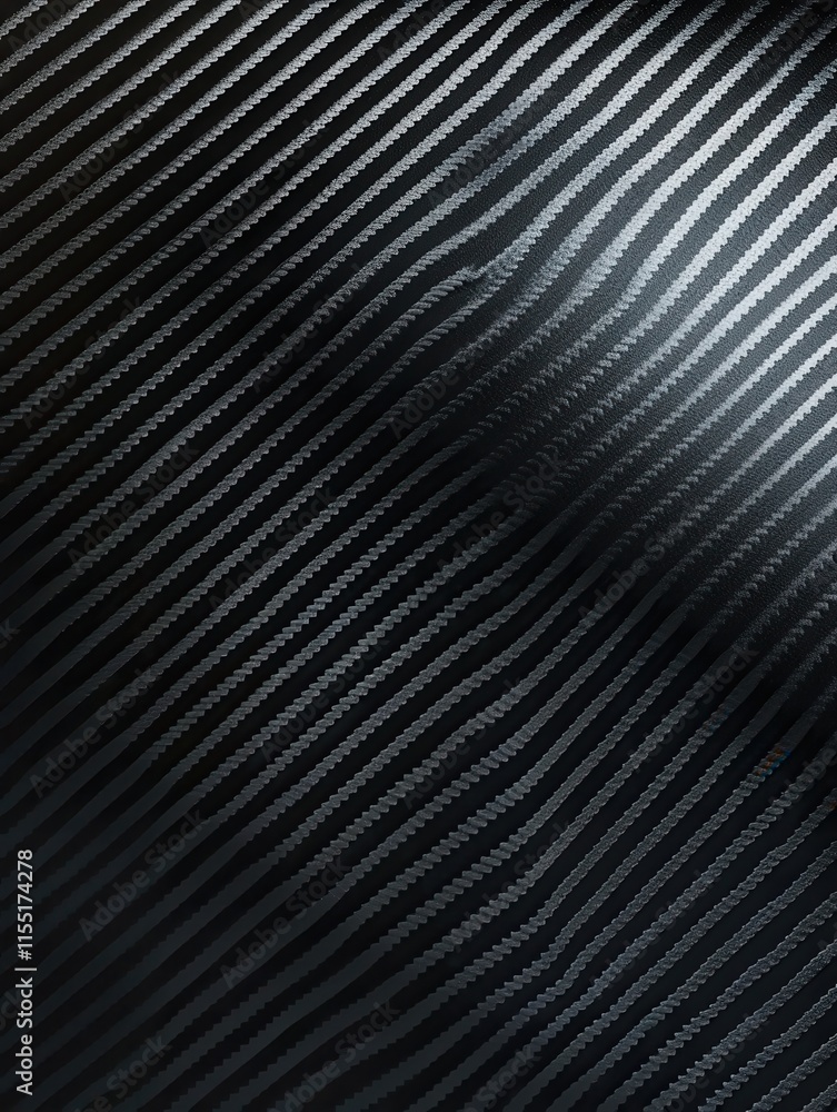 Obraz premium High-Quality Black Textures Collection - Glossy, Matte, and Carbon Fiber Designs