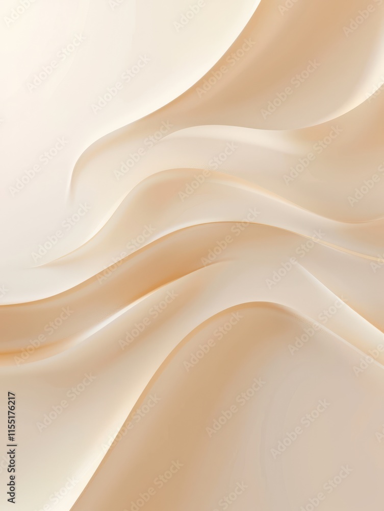 Fototapeta premium Soft White Fabric Texture - Light and Airy Draped Design