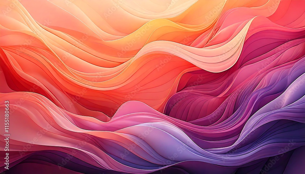 A Repeating Abstract Texture of Smooth Gradient Meshes in Pastel Shades of Pink, Purple, and Blue A Repeating Abstract Texture of Smooth Gradient Meshes in Pastel Shades of Pink, Purple, and Blue