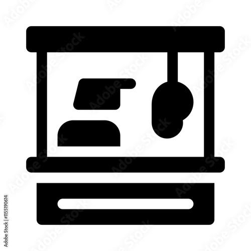 butcher glyph icon