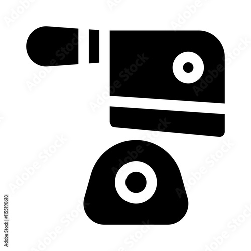cleaver glyph icon