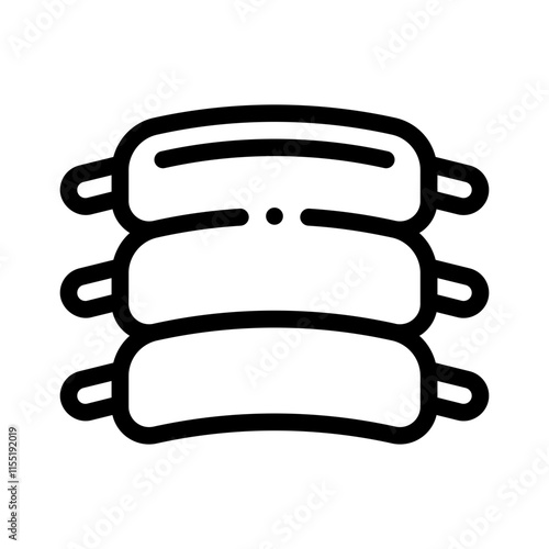 Meat Cut line icon