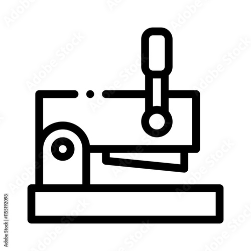 Meat Slicer line icon