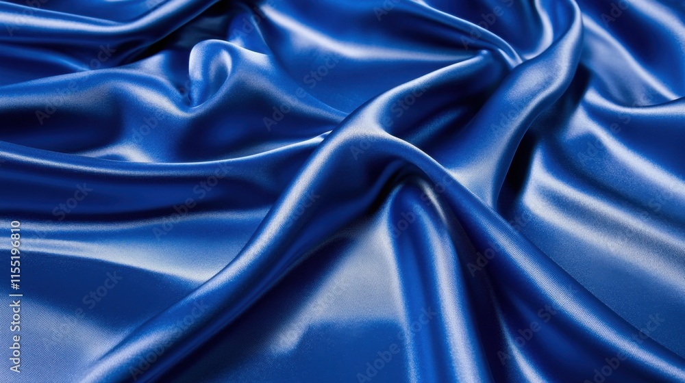 Fototapeta premium Luxurious Velvet Fabric on Neutral Background