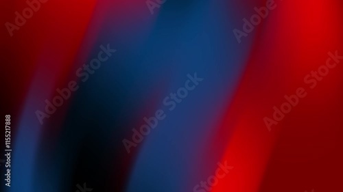Abstract image featuring smooth gradients of red and blue hues, creating a dynamic visual flow.