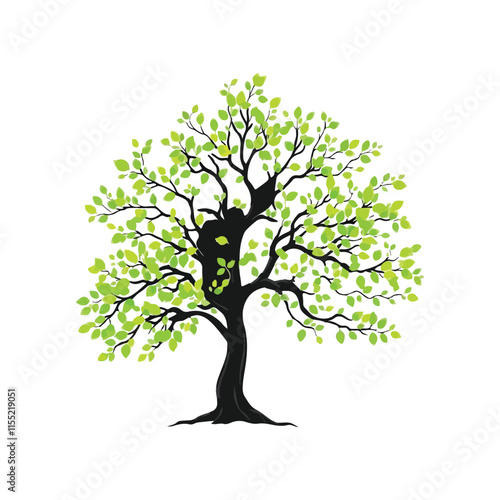 tree with leaves