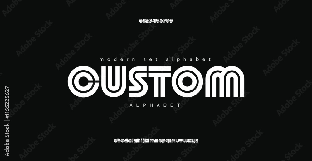 Creative Outline Double line monogram alphabet and tech fonts. Lines font regular uppercase and lowercase. Vector illustration.
Creative Outline Double line monogram alphabet and tech fonts. Lines font regular uppercase and lowercase. Vector illustration.