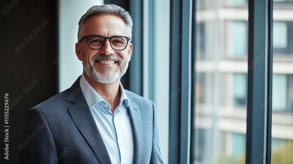 Confident Mature Businessman Portrait Confident Mature Businessman Portrait