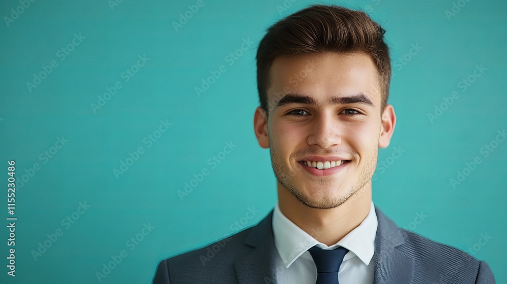 Portrait of a Confident Young Businessman Portrait of a Confident Young Businessman