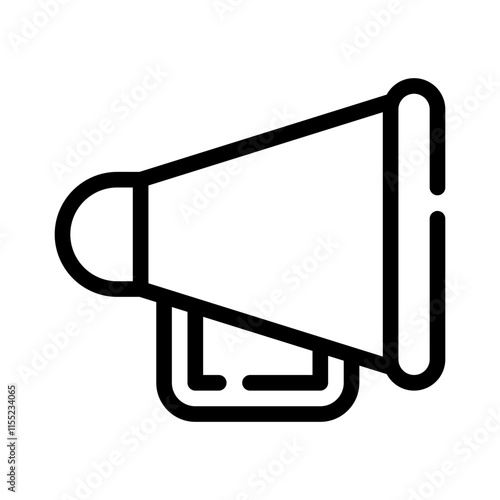 bullhorn line icon