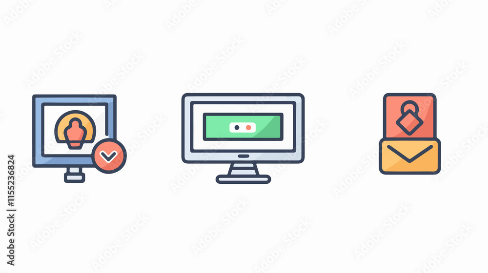 Modern Upload Success Icon for Basic Web Design Projects Modern Upload Success Icon for Basic Web Design Projects