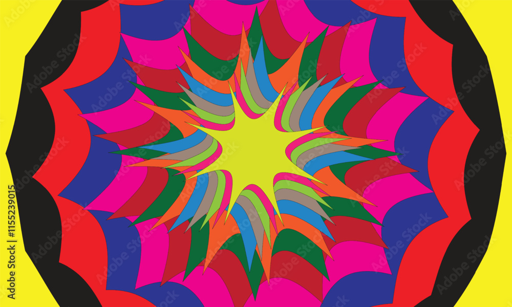 rounded square spiral vortex rounded square spiral vortex