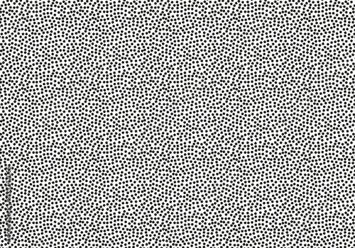 Fondo de patrón de puntos o círculos pequeños negro al azar