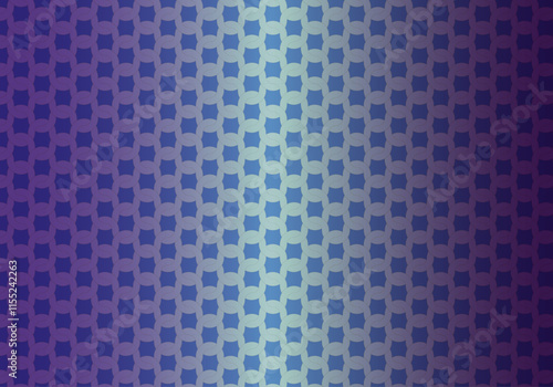 Fondo de patrón de cuadricula metálica con degradado de azul a morado 