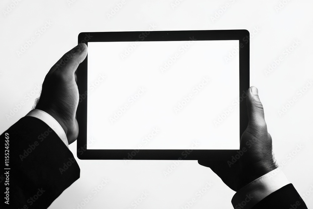 Closing Laptop. Hand Closing Compact Laptop with White Background Closing Laptop. Hand Closing Compact Laptop with White Background