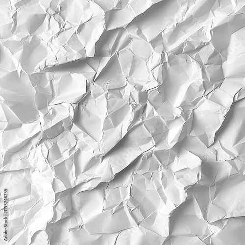 wrinkled white paper textured background with a black border photo