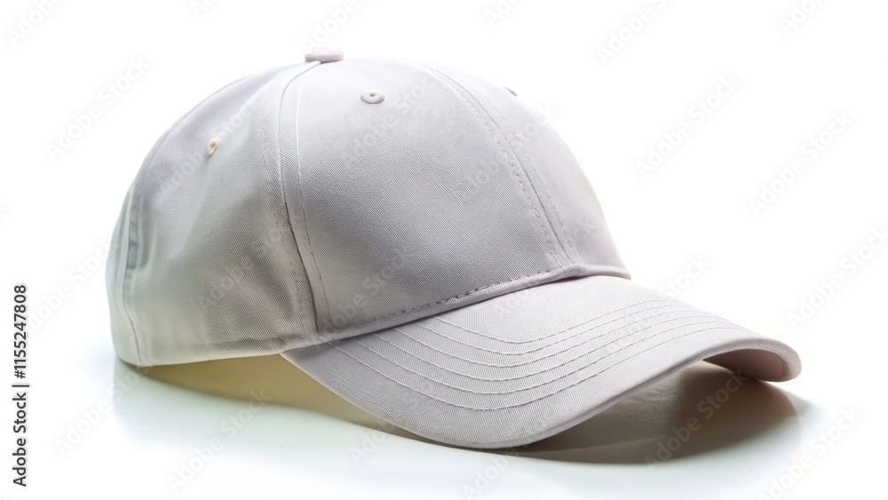 A black cotton baseball cap with a visor, isolated on a white background, is a classic piece of sports headwear often used as a fashion accessory or for sun protection A black cotton baseball cap with a visor, isolated on a white background, is a classic piece of sports headwear often used as a fashion accessory or for sun protection