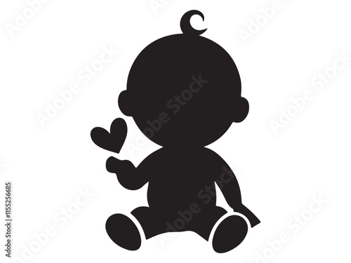 child silhouette
